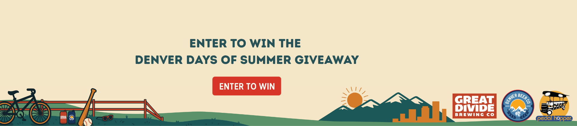 Enter to Win the Denver Days of Summer Giveaway Banner